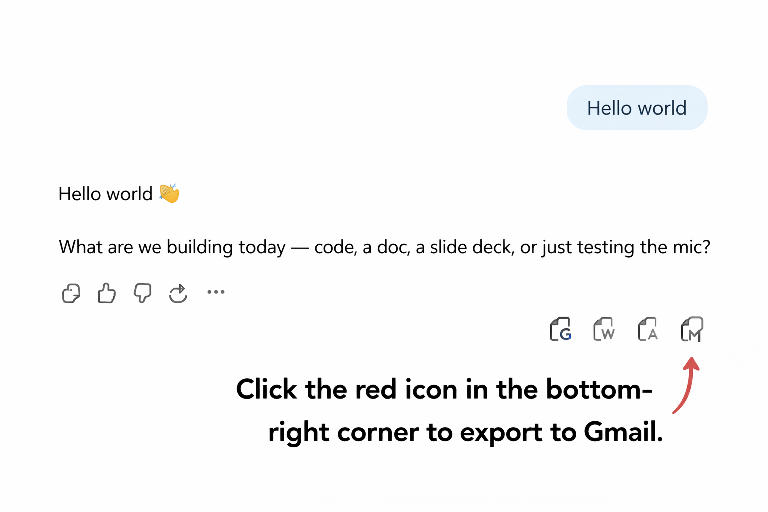 Click Gmail Icon