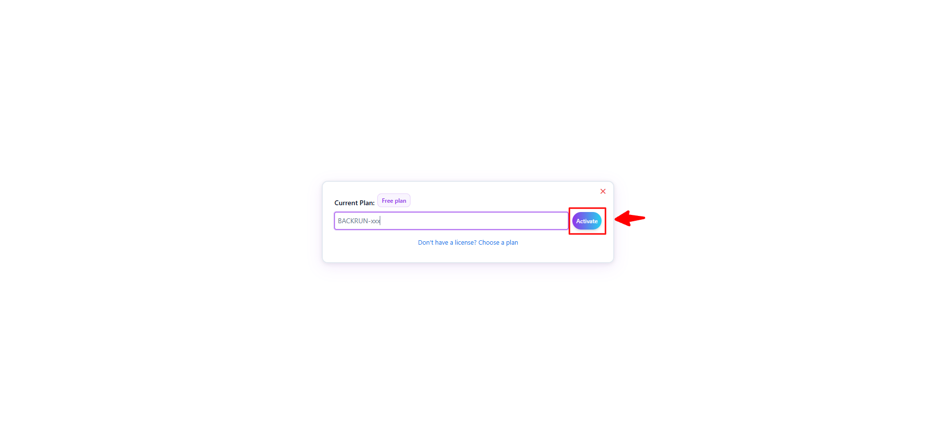 License activated