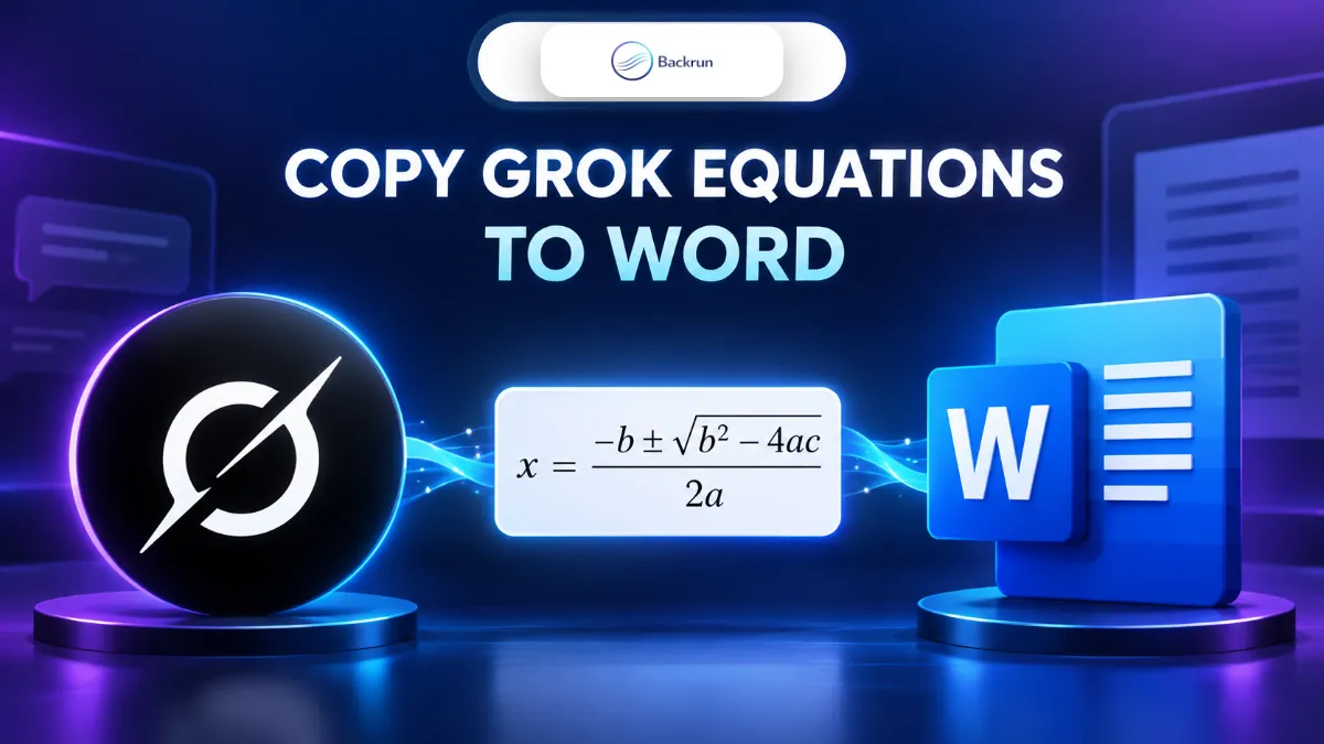3 Reliable Ways to Copy Equations From Grok to Word
