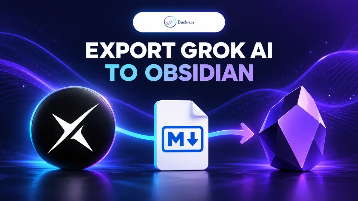 How to Export Grok AI Conversations to Obsidian in 3 Reliable Ways