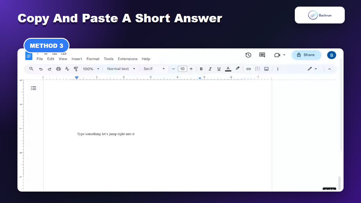 Google Docs editor used for clean manual paste without formatting