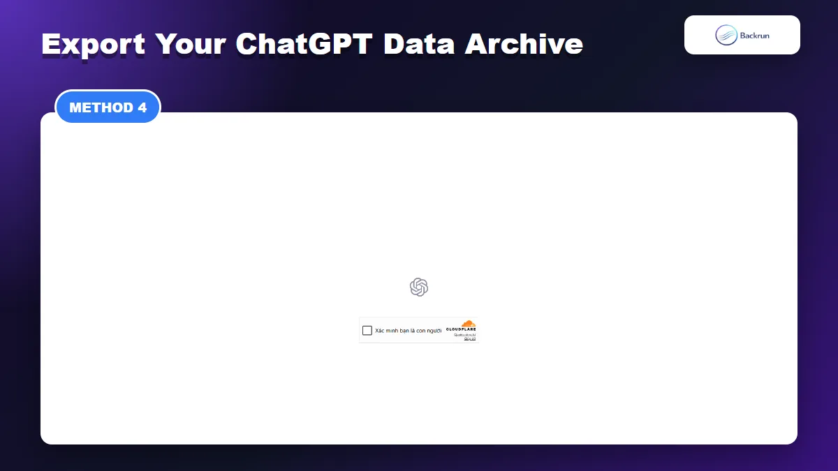 OpenAI help page explaining how to export ChatGPT history and data