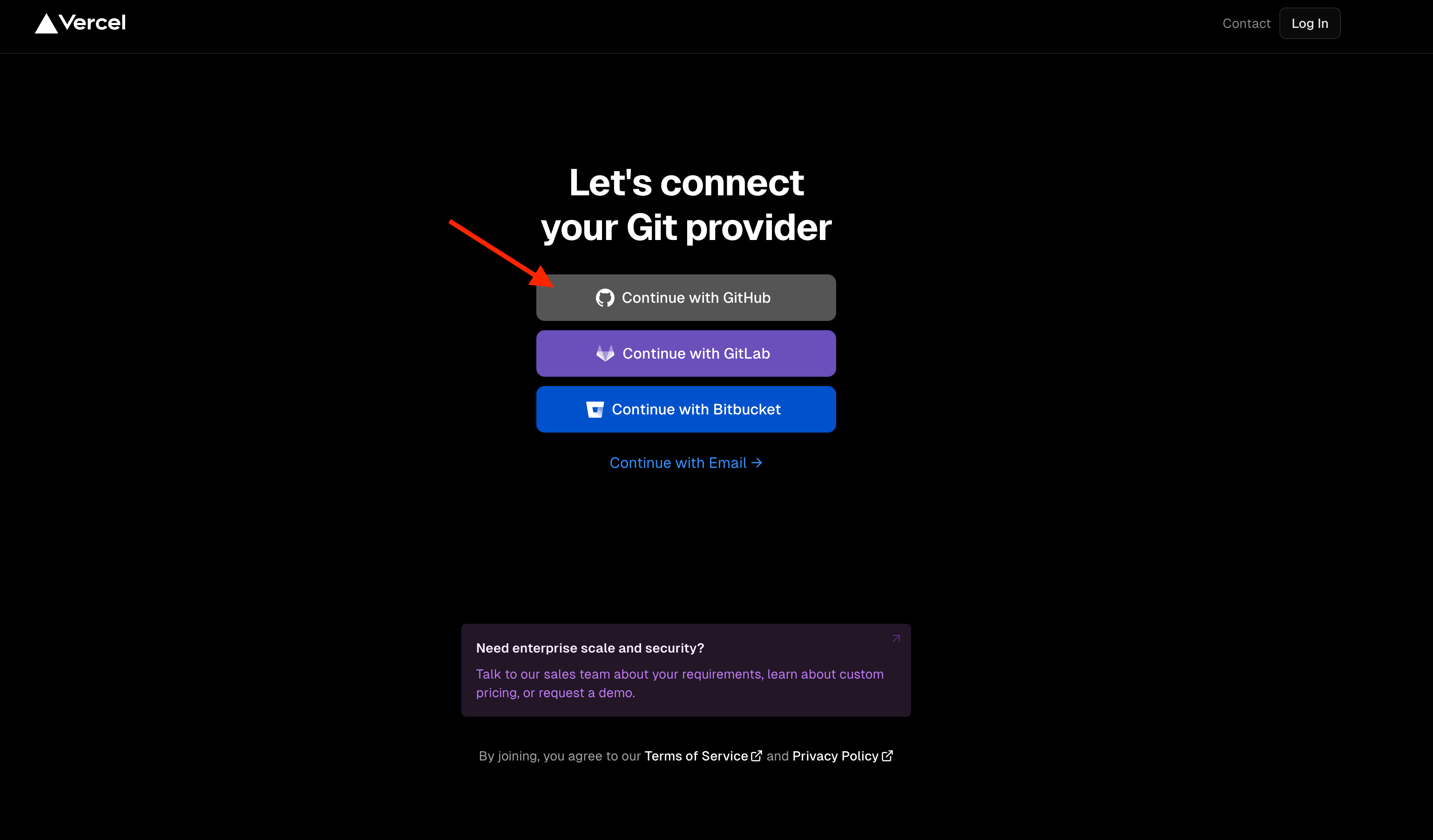 How to deploy a Website on Vercel