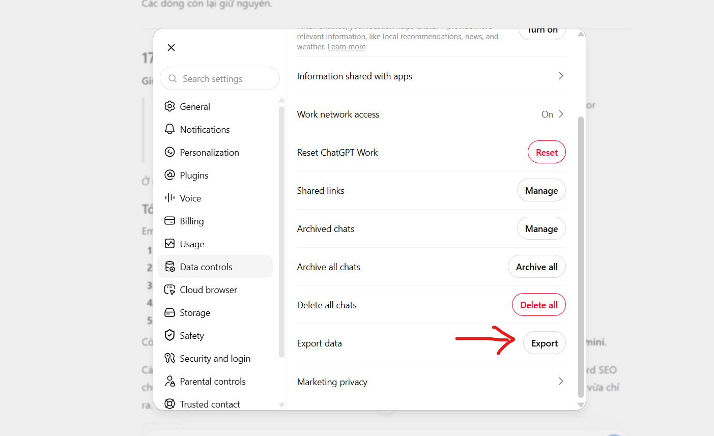 import chatgpt to gemini