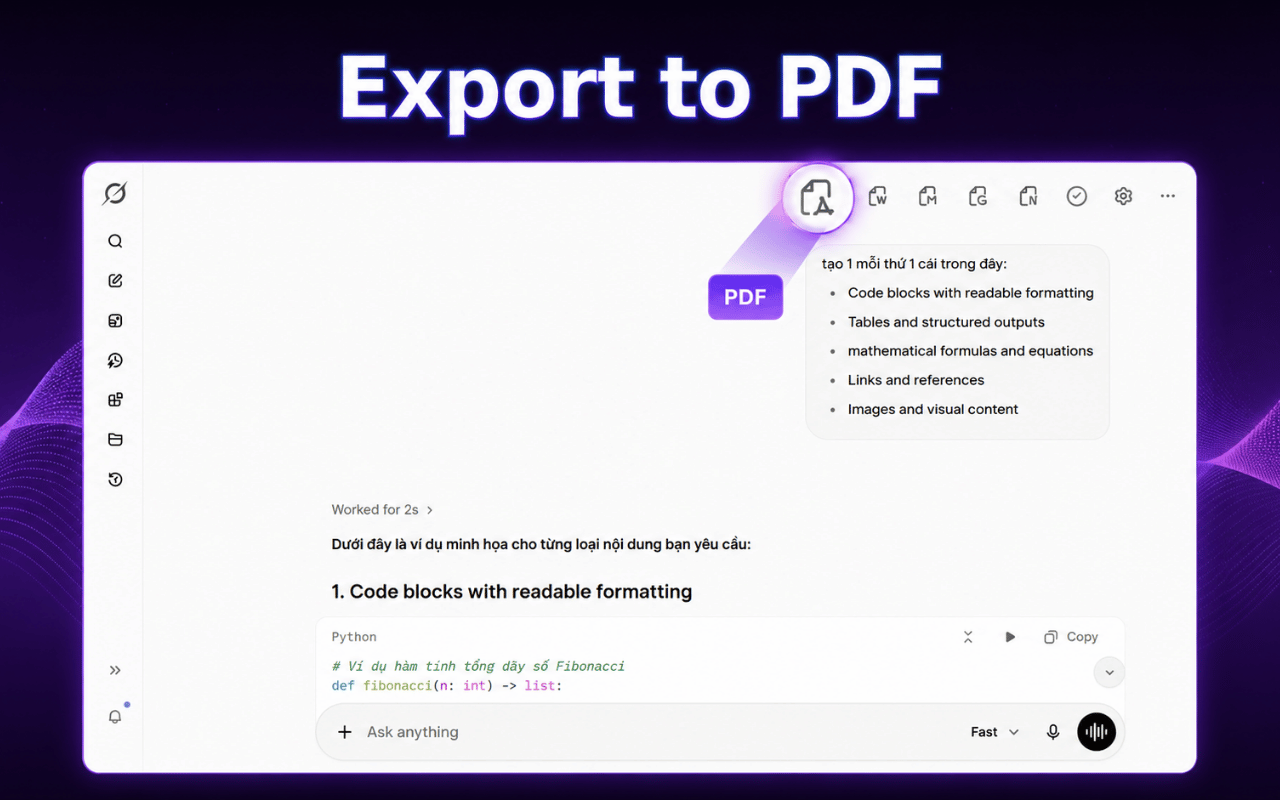 Grok to PDF Chrome Extension exporting a Grok conversation to PDF